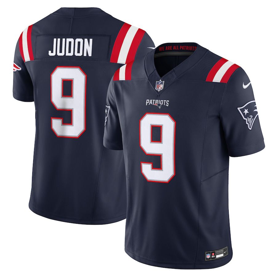 Men New England Patriots #9 Matthew Judon Nike Navy Vapor F.U.S.E. Limited NFL Jersey->new england patriots->NFL Jersey